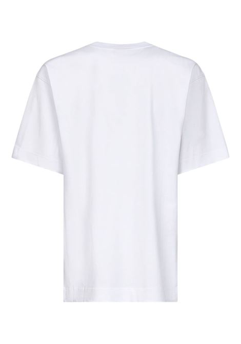 t-shirt heli uomo bianca DRIES VAN NOTEN | 252-021111-2603001